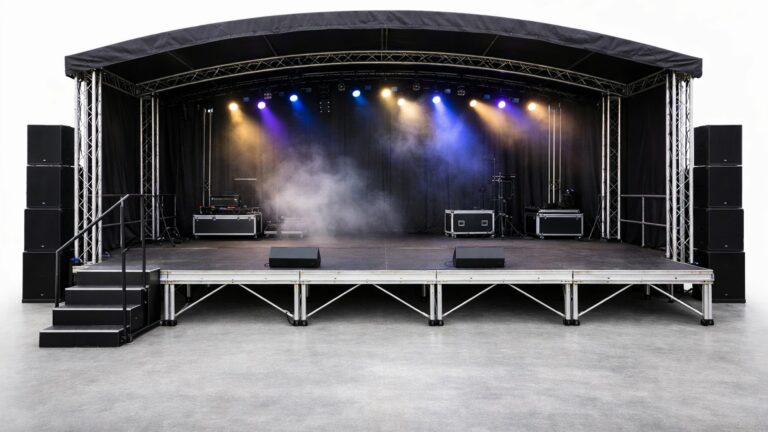 Podesty sceniczne – czym są i jak buduje się scenę eventową?